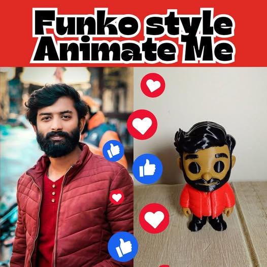 Animate Me β Custom 3D Printed Mini Figure of Yourself