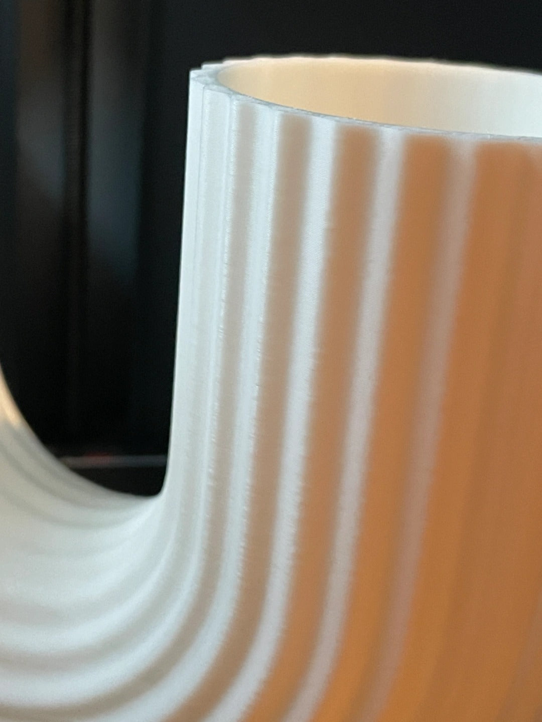 Modern minimalistic Vase U shaped