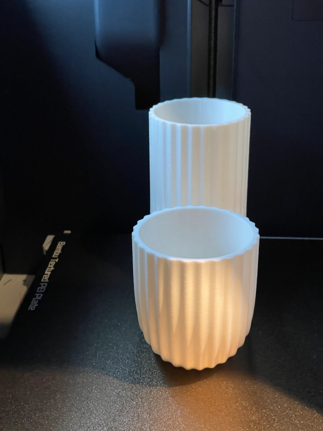 Modern minimalistic Vase U shaped