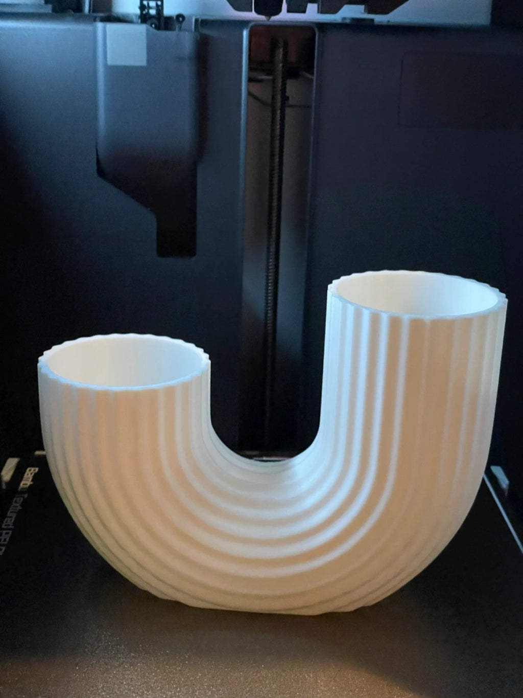 Modern minimalistic Vase U shaped