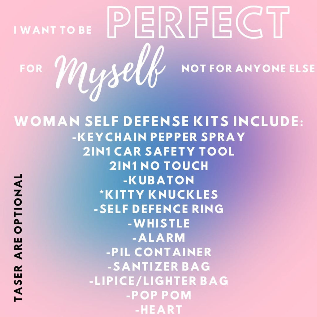 Women’s Self-Defense Keychain Kit – Compact Safety Tools for Everyday Protection