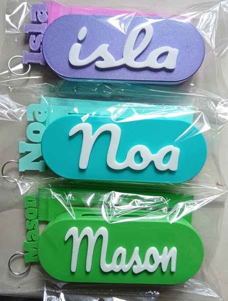 Back to School 3D Printed Combo – Pencil Case, Reading Ruler & Custom Name Tag