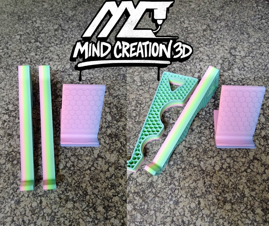 3D-Printed Laptop Stand & Phone Holder Combo