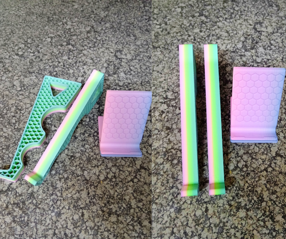 3D-Printed Laptop Stand & Phone Holder Combo