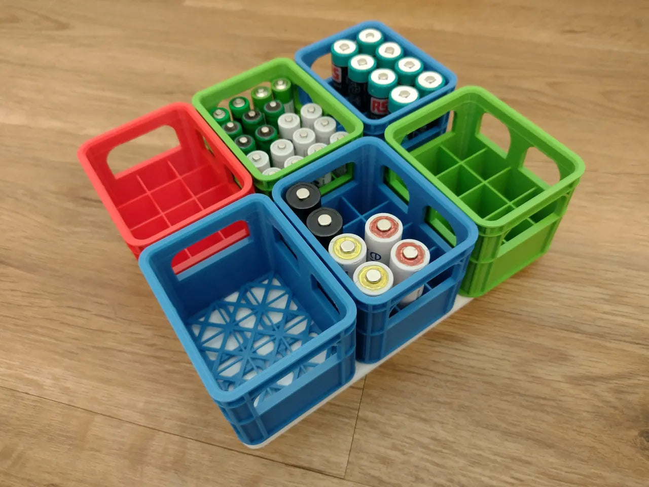 Stackable Battery Beer Crate